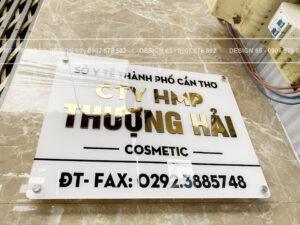 Bảng tên công ty 30x40cm