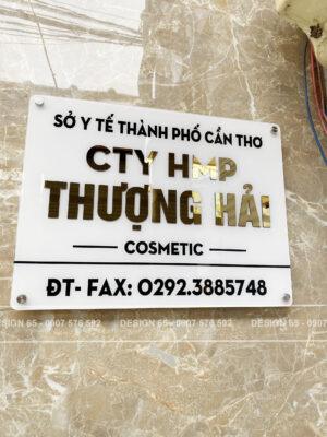Bảng tên công ty 30x40cm