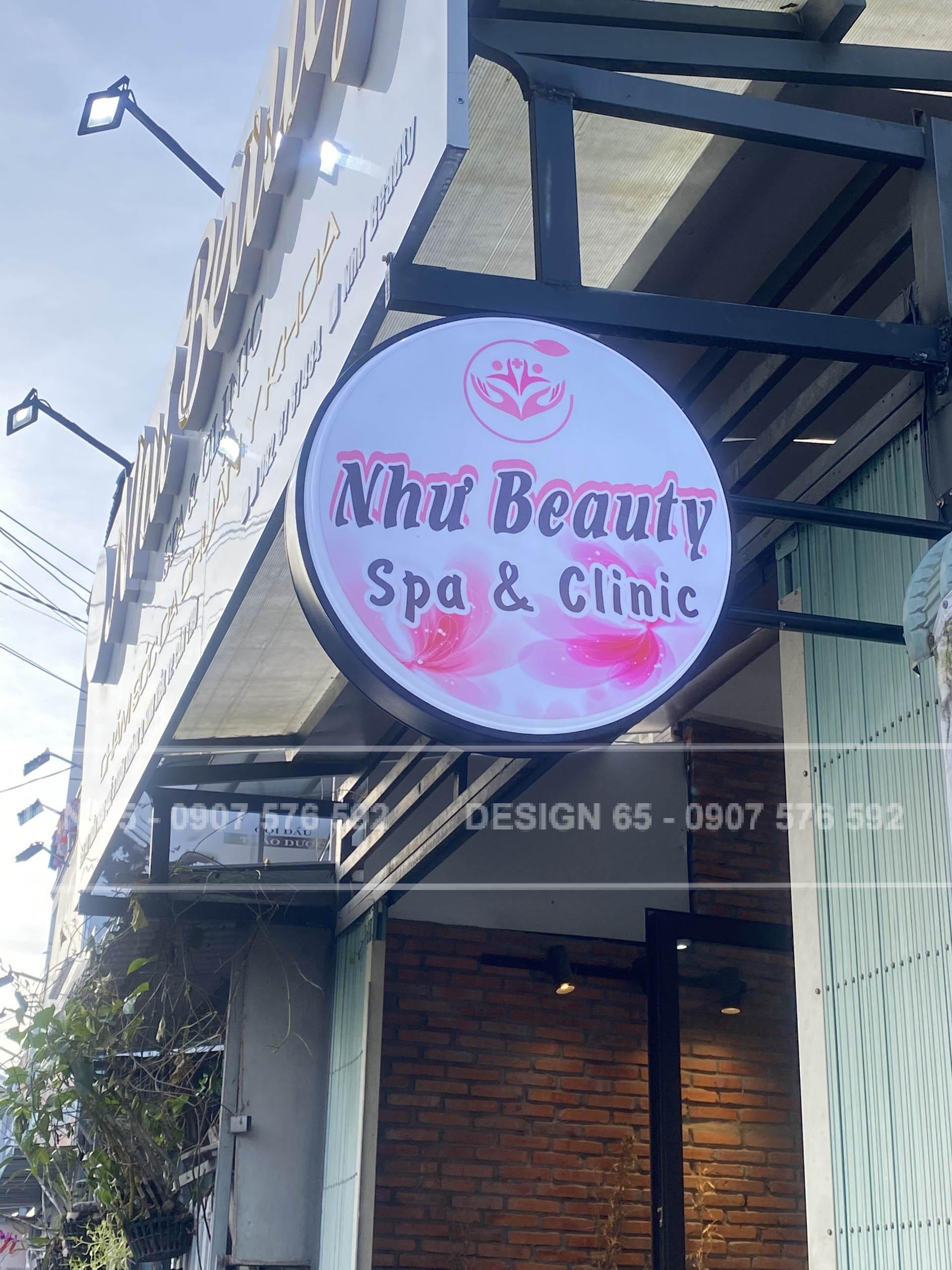 Hộp đèn tròn mica hút nổi 60cm